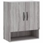 vidaXL Armario de pared madera de ingeniería gris Sonoma 60x31x70 cm vidaXL Armario de pared madera de ingeniería gris Sonoma 60x31x70 cm