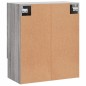 vidaXL Armario de pared madera de ingeniería gris Sonoma 60x31x70 cm vidaXL Armario de pared madera de ingeniería gris Sonoma 60x31x70 cm