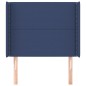 vidaXL Cabecero con orejas de tela azul 103x16x118/128 cm vidaXL Cabecero con orejas de tela azul 103x16x118/128 cm