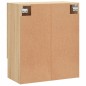 vidaXL Armario de pared madera de ingeniería roble Sonoma 60x31x70 cm vidaXL Armario de pared madera de ingeniería roble Sonoma 60x31x70 cm