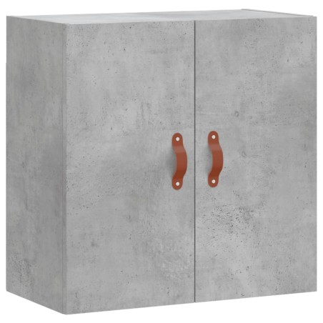 vidaXL Armario de pared madera de ingeniería gris hormigón 60x31x60 cm