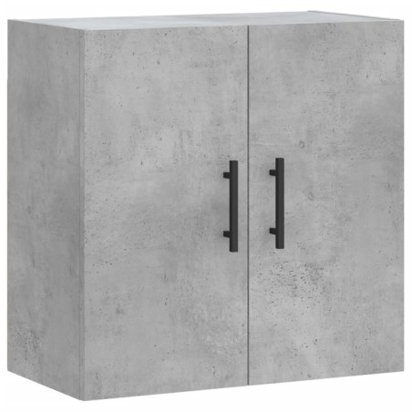 vidaXL Armario de pared madera de ingeniería gris hormigón 60x31x60 cm
