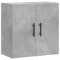 vidaXL Armario de pared madera de ingeniería gris hormigón 60x31x60 cm vidaXL Armario de pared madera de ingeniería gris hormigón 60x31x60 cm