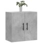 vidaXL Armario de pared madera de ingeniería gris hormigón 60x31x60 cm vidaXL Armario de pared madera de ingeniería gris hormigón 60x31x60 cm