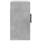 vidaXL Armario de pared madera de ingeniería gris hormigón 60x31x60 cm vidaXL Armario de pared madera de ingeniería gris hormigón 60x31x60 cm