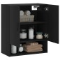 vidaXL Armario de pared madera de ingeniería negro 60x31x70 cm vidaXL Armario de pared madera de ingeniería negro 60x31x70 cm