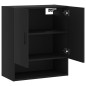 vidaXL Armario de pared madera de ingeniería negro 60x31x70 cm vidaXL Armario de pared madera de ingeniería negro 60x31x70 cm
