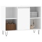 vidaXL Mueble de baño madera de ingeniería blanco brillo 80x33x60 cm vidaXL Mueble de baño madera de ingeniería blanco brillo 80x33x60 cm