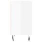 vidaXL Mueble de baño madera de ingeniería blanco brillo 80x33x60 cm vidaXL Mueble de baño madera de ingeniería blanco brillo 80x33x60 cm