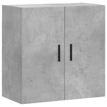 vidaXL Armario de pared madera de ingeniería gris hormigón 60x31x60 cm