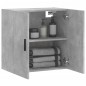 vidaXL Armario de pared madera de ingeniería gris hormigón 60x31x60 cm vidaXL Armario de pared madera de ingeniería gris hormigón 60x31x60 cm