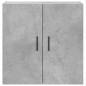 vidaXL Armario de pared madera de ingeniería gris hormigón 60x31x60 cm vidaXL Armario de pared madera de ingeniería gris hormigón 60x31x60 cm