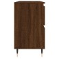 vidaXL Mueble de baño madera de ingeniería roble marrón 80x33x60 cm vidaXL Mueble de baño madera de ingeniería roble marrón 80x33x60 cm