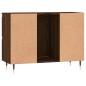 vidaXL Mueble de baño madera de ingeniería roble marrón 80x33x60 cm vidaXL Mueble de baño madera de ingeniería roble marrón 80x33x60 cm