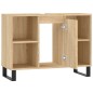 vidaXL Mueble de baño madera de ingeniería roble Sonoma 80x33x60 cm vidaXL Mueble de baño madera de ingeniería roble Sonoma 80x33x60 cm