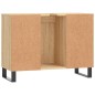 vidaXL Mueble de baño madera de ingeniería roble Sonoma 80x33x60 cm vidaXL Mueble de baño madera de ingeniería roble Sonoma 80x33x60 cm