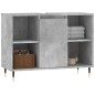 vidaXL Mueble de baño madera de ingeniería gris hormigón 80x33x60 cm vidaXL Mueble de baño madera de ingeniería gris hormigón 80x33x60 cm