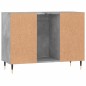 vidaXL Mueble de baño madera de ingeniería gris hormigón 80x33x60 cm vidaXL Mueble de baño madera de ingeniería gris hormigón 80x33x60 cm