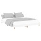 vidaXL Estructura de cama madera contrachapada blanca 180x200 cm