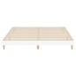 vidaXL Estructura de cama madera contrachapada blanca 180x200 cm