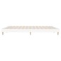 vidaXL Estructura de cama madera contrachapada blanca 180x200 cm