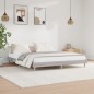 vidaXL Estructura de cama madera contrachapada gris Sonoma 200x200 cm