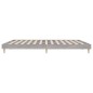 vidaXL Estructura de cama madera contrachapada gris Sonoma 200x200 cm