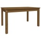 vidaXL Mesa de jardín madera maciza pino marrón miel 82,5x50,5x45 cm vidaXL Mesa de jardín madera maciza pino marrón miel 82,5x50,5x45 cm