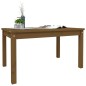 vidaXL Mesa de jardín madera maciza pino marrón miel 82,5x50,5x45 cm vidaXL Mesa de jardín madera maciza pino marrón miel 82,5x50,5x45 cm