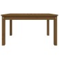 vidaXL Mesa de jardín madera maciza pino marrón miel 82,5x50,5x45 cm vidaXL Mesa de jardín madera maciza pino marrón miel 82,5x50,5x45 cm
