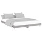 vidaXL Estructura de cama madera contrachapada gris Sonoma 180x200 cm vidaXL Estructura de cama madera contrachapada gris Sonoma 180x200 cm
