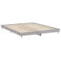 vidaXL Estructura de cama madera contrachapada gris Sonoma 180x200 cm vidaXL Estructura de cama madera contrachapada gris Sonoma 180x200 cm