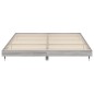 vidaXL Estructura de cama madera contrachapada gris Sonoma 180x200 cm vidaXL Estructura de cama madera contrachapada gris Sonoma 180x200 cm