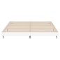 vidaXL Estructura de cama con LED madera maciza blanca 200x200 cm vidaXL Estructura de cama con LED madera maciza blanca 200x200 cm