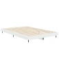 vidaXL Estructura de cama de madera contrachapada blanca 120x190 cm vidaXL Estructura de cama de madera contrachapada blanca 120x190 cm