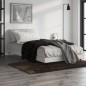 vidaXL Estructura de cama madera contrachapada gris hormigón 90x200cm vidaXL Estructura de cama madera contrachapada gris hormigón 90x200cm