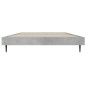 vidaXL Estructura de cama madera contrachapada gris hormigón 90x200cm vidaXL Estructura de cama madera contrachapada gris hormigón 90x200cm