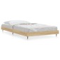 vidaXL Estructura de cama madera contrachapada roble Sonoma 90x200 cm vidaXL Estructura de cama madera contrachapada roble Sonoma 90x200 cm