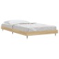 vidaXL Estructura de cama madera contrachapada roble Sonoma 90x200 cm vidaXL Estructura de cama madera contrachapada roble Sonoma 90x200 cm