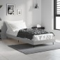 vidaXL Estructura de cama madera contrachapada gris Sonoma 75x190 cm vidaXL Estructura de cama madera contrachapada gris Sonoma 75x190 cm