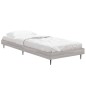 vidaXL Estructura de cama madera contrachapada gris Sonoma 75x190 cm vidaXL Estructura de cama madera contrachapada gris Sonoma 75x190 cm