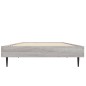 vidaXL Estructura de cama madera contrachapada gris Sonoma 75x190 cm vidaXL Estructura de cama madera contrachapada gris Sonoma 75x190 cm