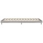 vidaXL Estructura de cama madera contrachapada gris Sonoma 75x190 cm vidaXL Estructura de cama madera contrachapada gris Sonoma 75x190 cm