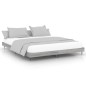 vidaXL Estructura de cama madera contrachapada gris Sonoma 200x200 cm vidaXL Estructura de cama madera contrachapada gris Sonoma 200x200 cm
