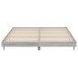 vidaXL Estructura de cama madera contrachapada gris Sonoma 200x200 cm vidaXL Estructura de cama madera contrachapada gris Sonoma 200x200 cm