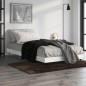 vidaXL Estructura de cama madera contrachapada blanco brillo 90x200cm vidaXL Estructura de cama madera contrachapada blanco brillo 90x200cm