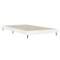 vidaXL Estructura de cama madera contrachapada blanco brillo 90x200cm vidaXL Estructura de cama madera contrachapada blanco brillo 90x200cm