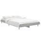 vidaXL Estructura de cama madera contrachapada gris Sonoma 120x190 cm vidaXL Estructura de cama madera contrachapada gris Sonoma 120x190 cm