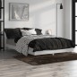 vidaXL Estructura de cama madera contrachapada gris Sonoma 120x190 cm vidaXL Estructura de cama madera contrachapada gris Sonoma 120x190 cm