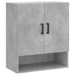 vidaXL Armario de pared madera de ingeniería gris hormigón 60x31x70 cm